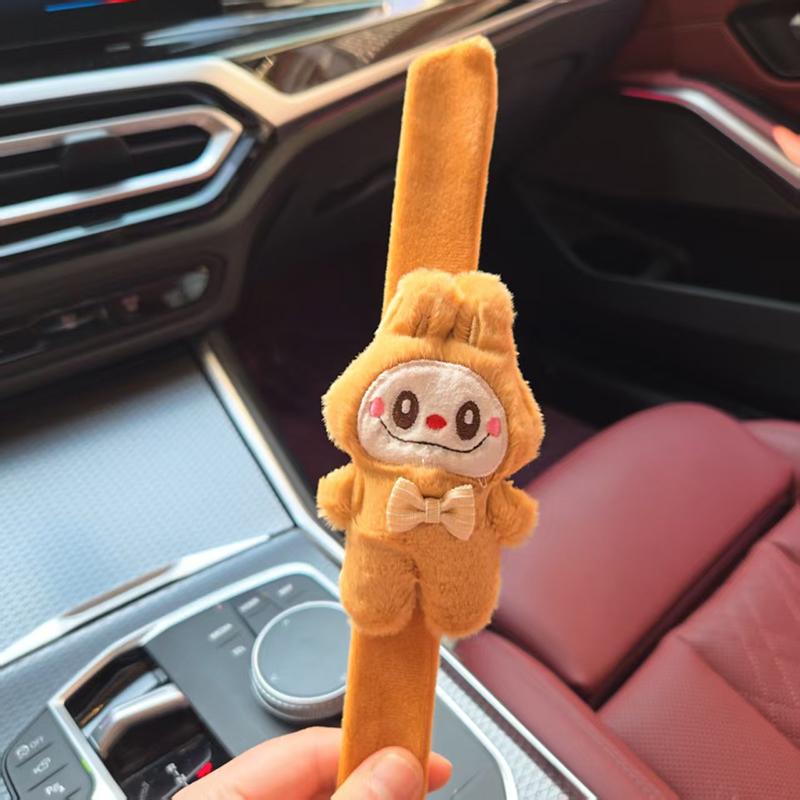 Cartoon Labubu Slap Snap Wrap Wristband Bracelet Cute Funny Toys Children Hand Ring Decoration