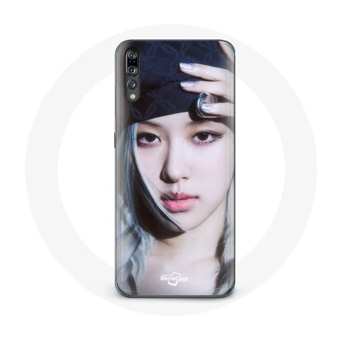 Coque pour Huawei P20 Pro Blackpink Born Pink Affiche Teaser Rosé Comeback Single Pink Venom