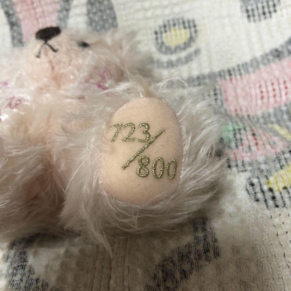 [USED] Heisei Retro 1992 Huis Ten Bosch Teddy Bear, Limited Edition, Used