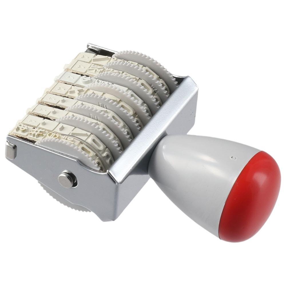 4,6 or 8 Digit Number Roller Stamps Personalized Business Stamps DIY Number Stamp  Office