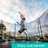Trampoline Sprinkler: Summer Backyard Water Park Outdoor Toys