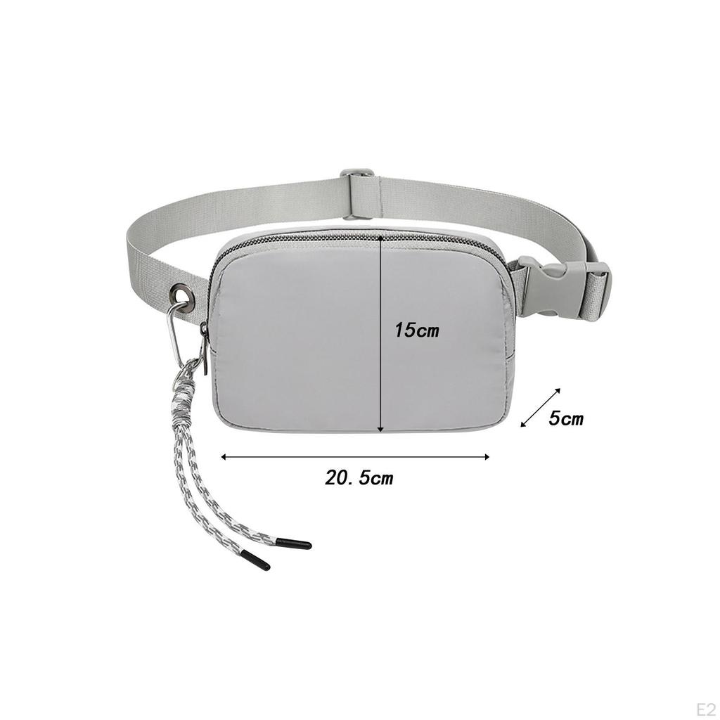Поясная сумка, нейлоновая сумка через плечо, регулируемая спортивная поясная сумка для активного отдыха
