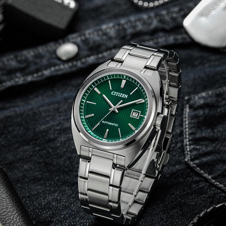 Citizen NJ0101-78X Автоматические мужские часы из нержавеющей стали