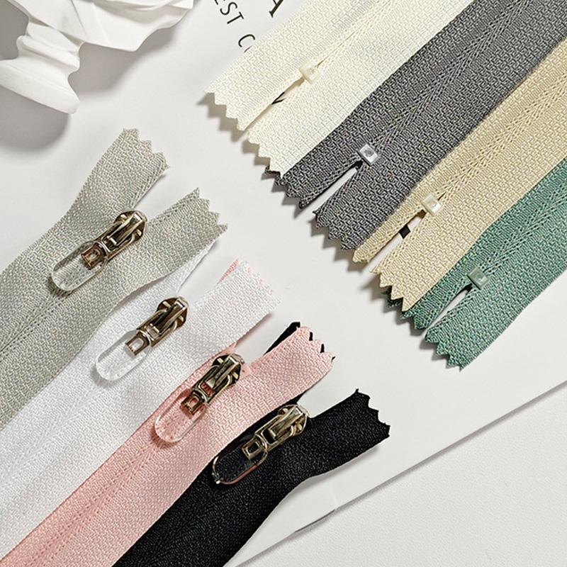 10 шт. молния аксессуары обратная молния спортивная одежда нейлон цветной закрытый хвост солнцезащитная одежда 3# сменные прозрачные головки молнии костюм