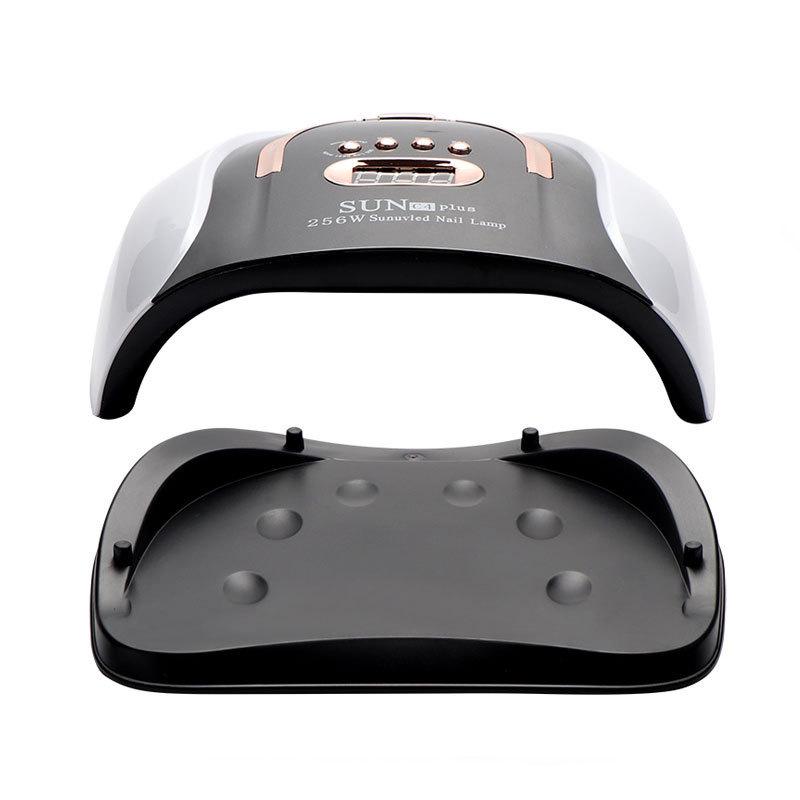 256 Вт Мощная светодиодная лампа для фототерапии ногтей и УФ-отверждения Сушка