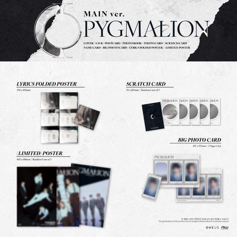 [Основная версия] 9-й мини-альбом ONEUS PYGMALION