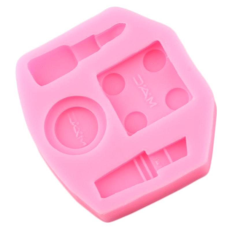 Силиконовые формы для губной помады, инструменты для макияжа, инструменты для украшения торта из помадки, форма для кексов, полимерная глина, формы для конфет, шоколада и мастики