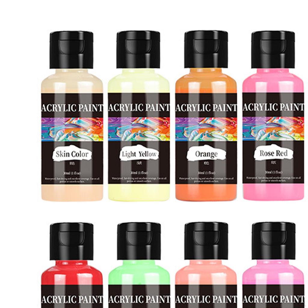 24 набора акриловых красок для кожи, обувь, 30 мл Artists 