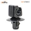 YUEYANG 6758612 Black Nylon Brake Line Fastener Clip, Brake Pipe Clip For Land Rover Escort Fiesta Sierra Mondeo Transit Focus