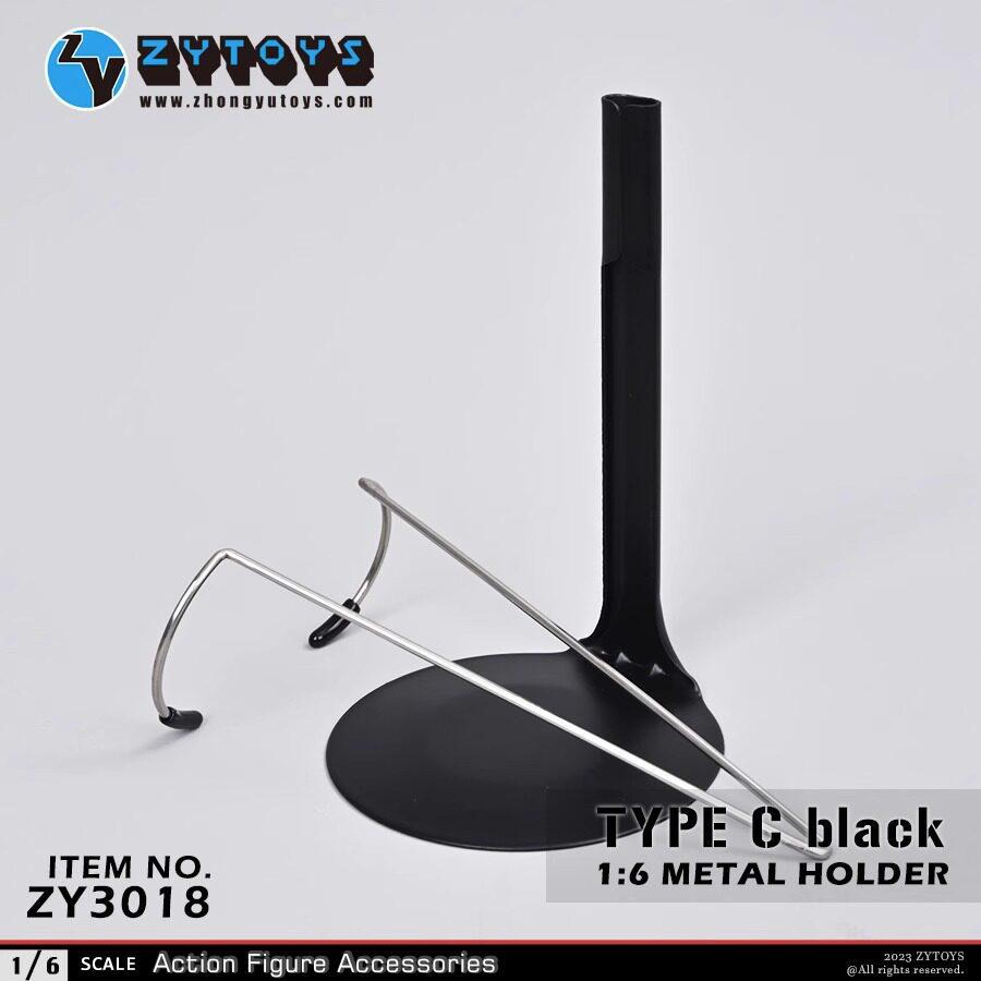 ZYTOYS Металлическая подставка 1/6 для фигурок солдат