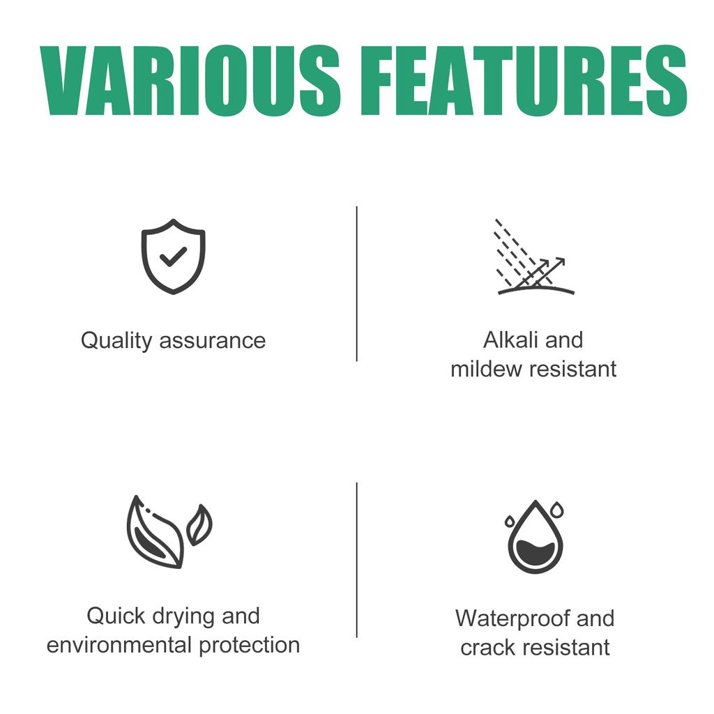 Паста для ремонта стен Jue Fish, паста для ремонта потрескавшихся стен, для устранения влаги и плесени, для заделывания пятен