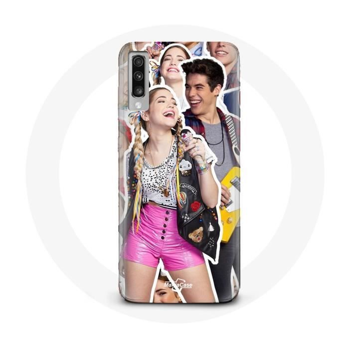 Case for Samsung Galaxy A50 Follow Your Dreams Mía Cáceres and Álvaro Paz
