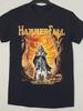 Футболка группы HAMMERFALL - Ретро-черная футболка с культовым принтом логотипа, Наряд для фаната хэви-метала, Подходит для всех сезонов - Мужская'...