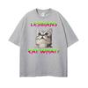 Lesbians Eat What Cat Funny Meme Tshirts Unisex Women Summer Tops ONeck Loose T Shirt Harajuku Gothic Hot Sale Tshirt Streetwear