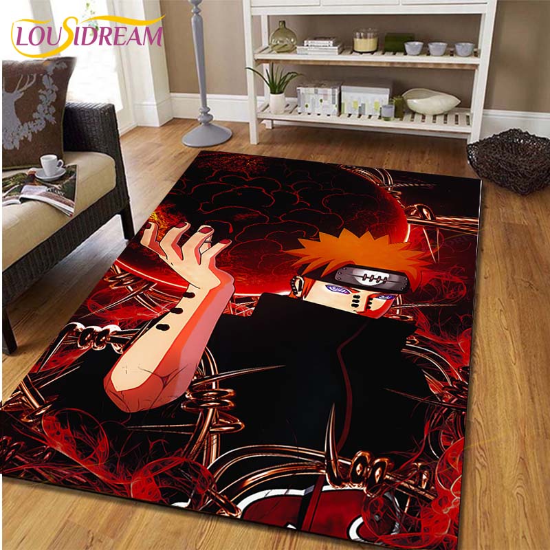 Аниме Наруто узор ковры гостиная противоскользящий коврик детские коврики для спальни коврик для йоги большой ковер декор