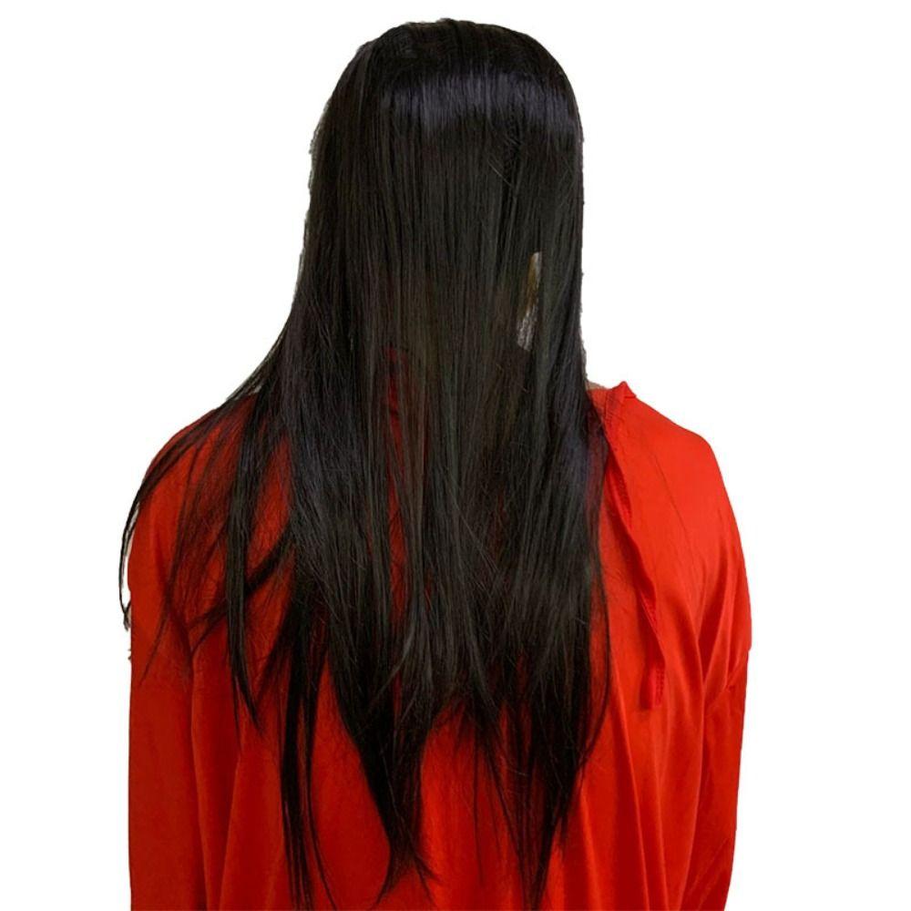 Long Hair Halloween Decoration Latex Mask Creepier Headgear Party Cosplay Costume Ghost House