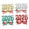 1PC 2025 New Christmas Decorative Glasses Adult Children Christmas Gifts Holiday Supplies Party Creative Glasses Frames