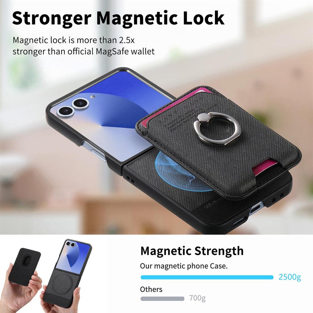 Магнитная складная подставка-кольцо защитный чехол для Samsung Galaxy Z Flip 7/6