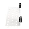 Aquarium Fish Tank Coral Rack Bracket Acrylic Strong Suction Coral Frag Rack Bracket 23 Hole