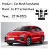 Sun Shades For BYD e2 Hatchback 2019-2025 2024 Sunshade Windshield Heat insulation Curtains Privacy Window Visor Car Accessories
