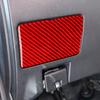 Крышка панели блока предохранителей OBD со стороны водителя из красного углеродного волокна для Nissan Altima -25