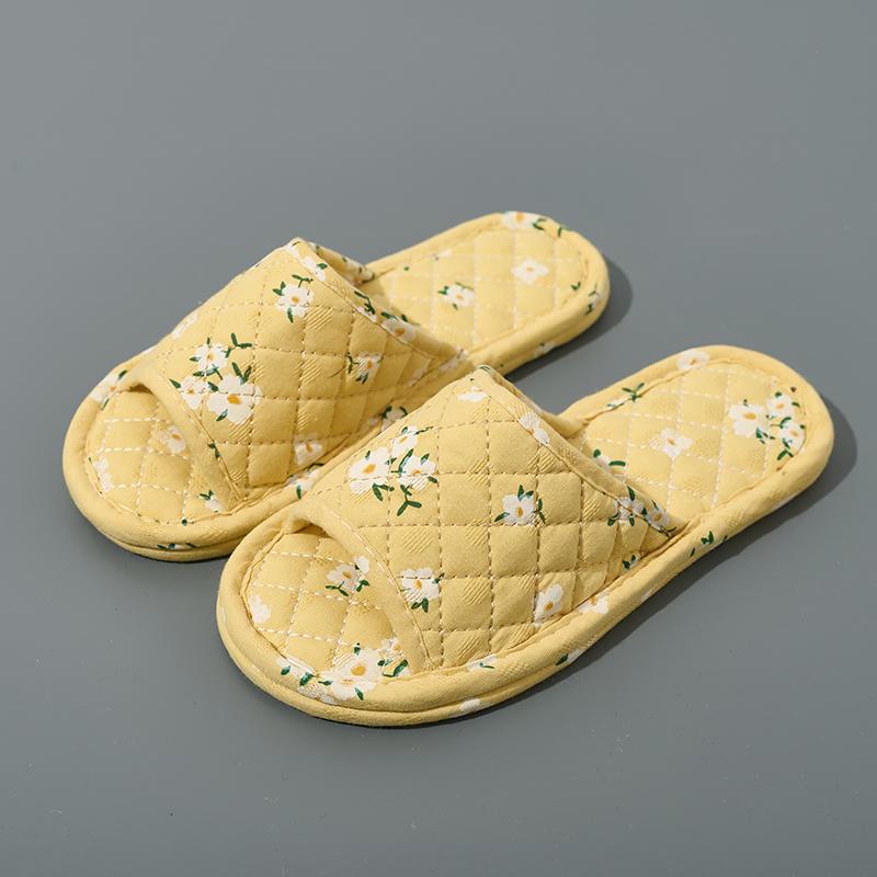 Удобные стильные тканевые тапочки для женщин, идеальные мягкие тапочки для спокойного отдыха в помещении