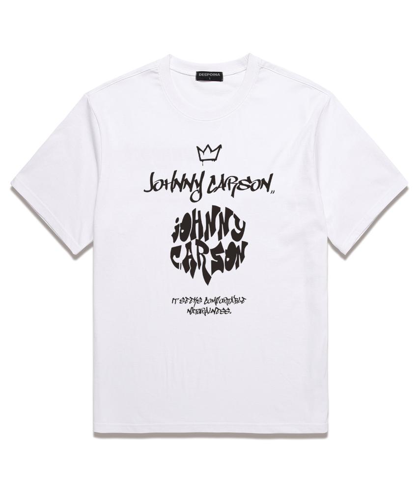Футболка с коротким рукавом JOHNNY CARSON Graffiti Ver.1 (Jcss104) белый