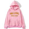 Letter printed sweatshirts, fashionable pullovers and street tops are suitable for both men and women in autumn and winter