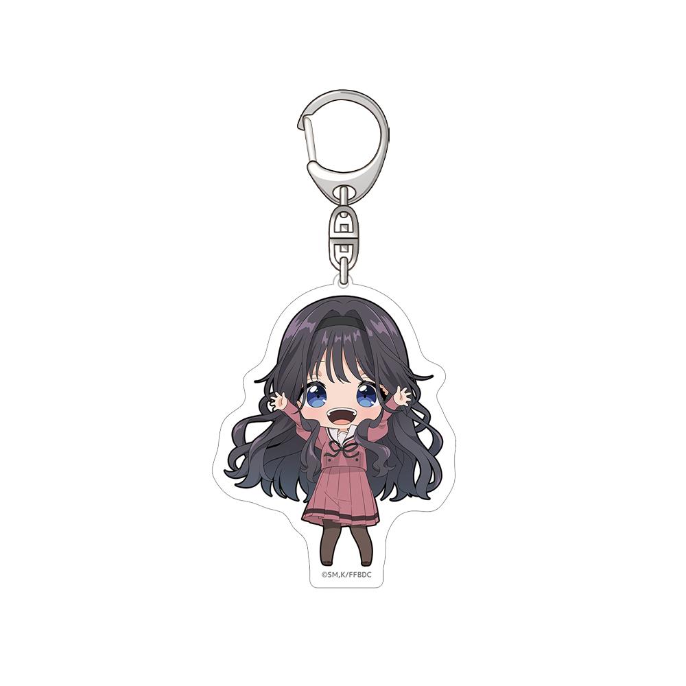 Ароматный цветок расцветает с достоинством Rimtaro Tsumugi Kaoruko Waguri Shohei Usami Официальный акриловый брелок Подвеска для сумки Подарки