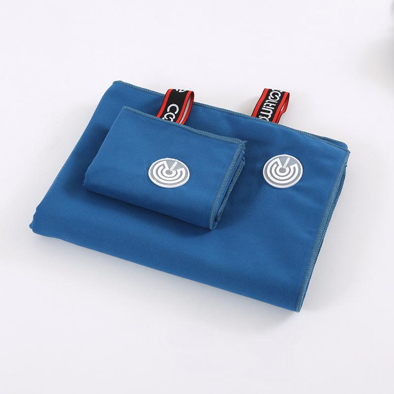 Быстросохнущее банное полотенце для плавания на открытом воздухе, спортивное полотенце, пляжное полотенце для фитнеса, йоги, двустороннее флисовое нано-быстросохнущее