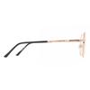 Full Rim Geometric Rose Gold Smartbuy Collection Alexvaugh 913f Fashion Women Eyeglasses