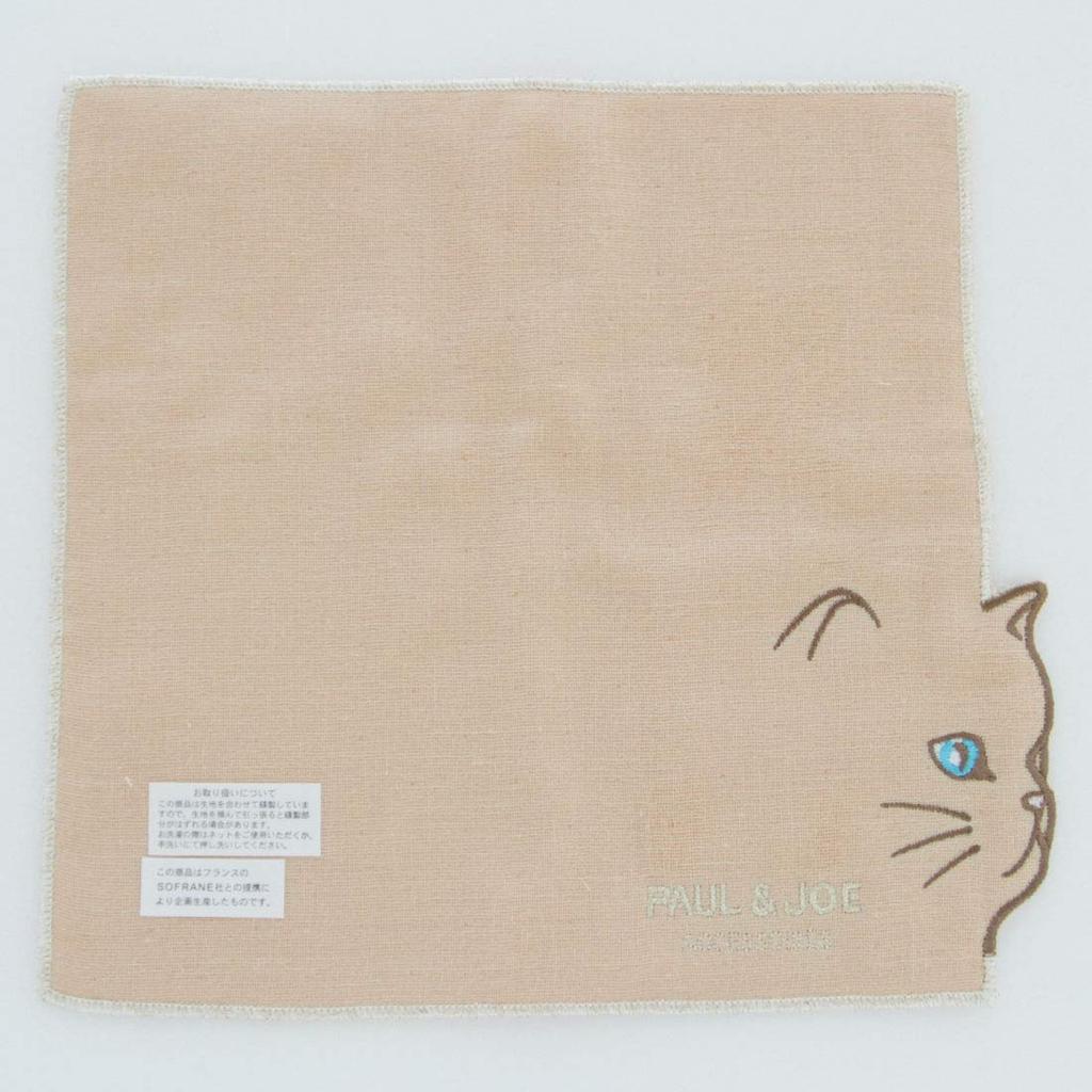 Paul Joe Mini Gauze Handkerchief Cat Handkerchief 20 см Paul Joe PAUL JOE ACCESSOIRES & Womens (бежевый) [100% Хлопок] Для женщин & & 107082-0502-04