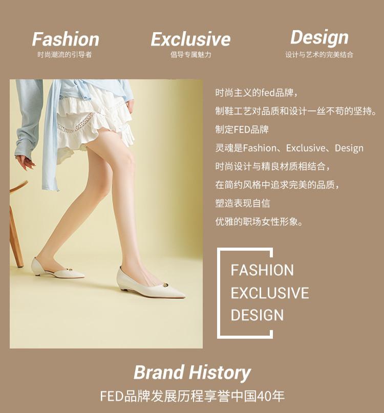 2026 new top layer cowhide shallow mouth women's single shoes, pointed low heel women's single shoes, fashionable and versatile foot covers