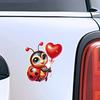 Cute Ladybug Car Sticker Waterproof Vinyl Decal on Bumper Rear Window Laptop Self-adhesive Decal For Car Accessories TM231