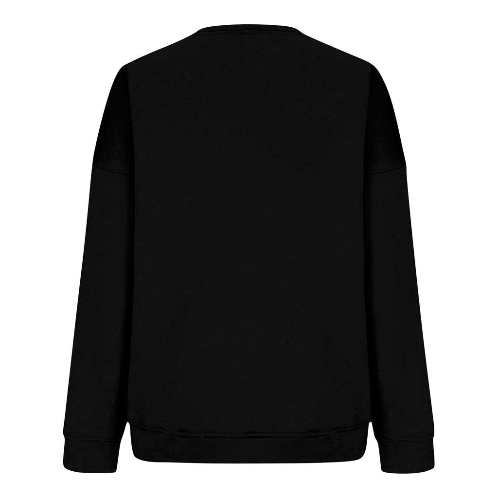 Женские топы осень-зима, женские толстовки с длинным рукавом, повседневные топы свободного кроя с круглым вырезом