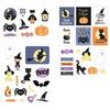 Наклейки - Artemio - Хэллоуин - Картонные - Оранжевые - Смешанные