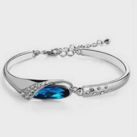 Элегантный австрийский хрустальный стеклянный браслет-туфля ювелирные изделия