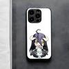 Чехол для телефона Albedo Overlord для iPhone 17 Air 16 E Pro Max 15 14 13 Mini 12 Pro 11 Max Plus Черная стеклянная крышка