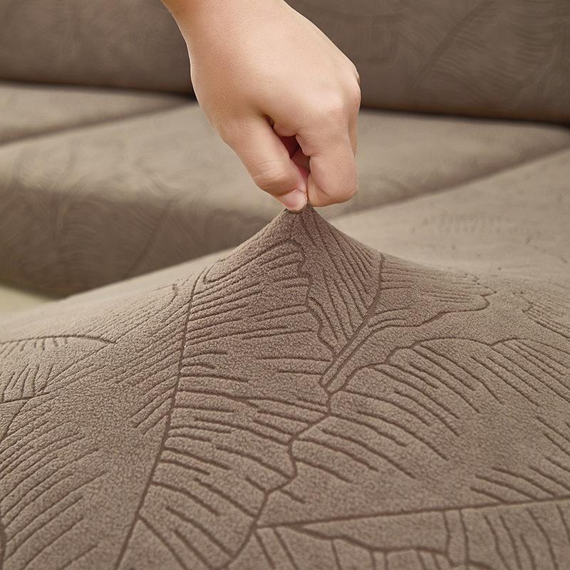 1Pc Full Coverage Sofa Cushion Cover Three-Seater With Chaise Lounge Covers Headrest & Backrest Slipcover Furniture Protector