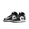 Air Jordan 1 Mid GS Черные Офф-Нуар Детские Кроссовки Саммит-Белый DQ8423-010