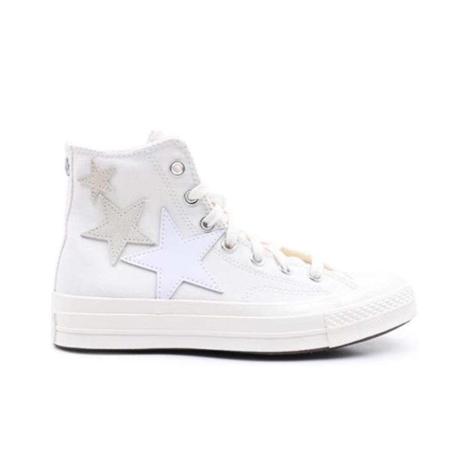 Converse Кроссовки унисекс Chuck 70 High Stars Кремовый Винтаж-Белый Натуральный-Слоновая кость A11611C