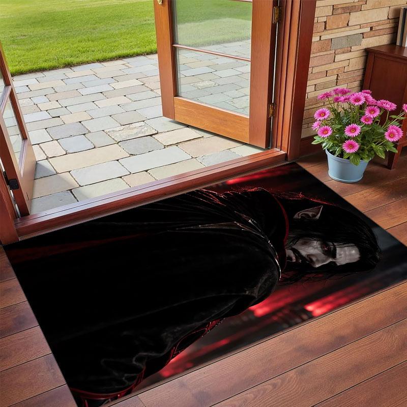 Crystal Velvet Rug Soft Non Slip Indoor Floor Mat Home DecorDracula