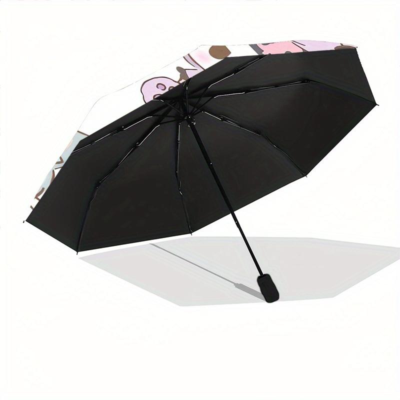 Cat Series Sanrio Characters Automatic Opening and Closing Folding - A Good Choice for Gifts, Fashionable and Convenient Umbrella With Cute Cartoon Ch