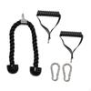 Tricep Rope Pull Down Cable Attachment Nylon Nonslip Handle Accessories