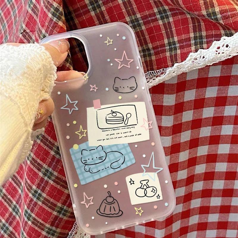 Мягкий матовый чехол Star Kitten для Apple iPhone 13-17 PROMAX