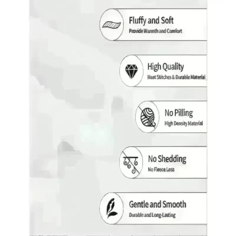 1 шт. Фланелевый флисовый плед Зеленый принт Рождественская елка Мягкий Теплый Комфорт для дивана Кровати Офиса Всесезонный Гипоаллергенный