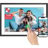 Akimart 10,1-дюймовая цифровая фоторамка Wifi 1280x800 HD IPS Сенсорная 32 ГБ Frameo