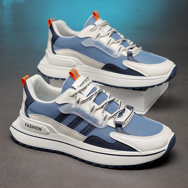 Новые модные мужские удобные туфли на все времена года для студентов, мальчиков, трендовые мягкие дышащие повседневные кроссовки для бега