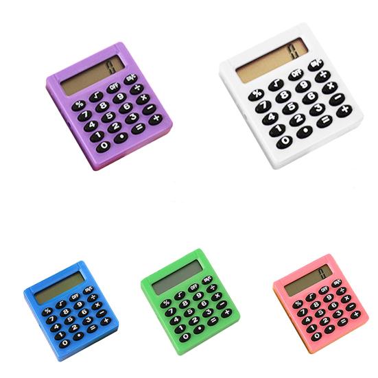 Калькулятор цифровой дисплей портативный пластиковый карманный настольный калькулятор для дома
