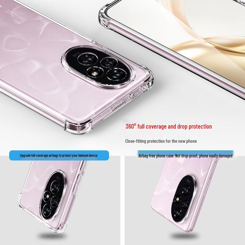 Yiou Ultra-Thin Clear TPU Phone Case for Honor